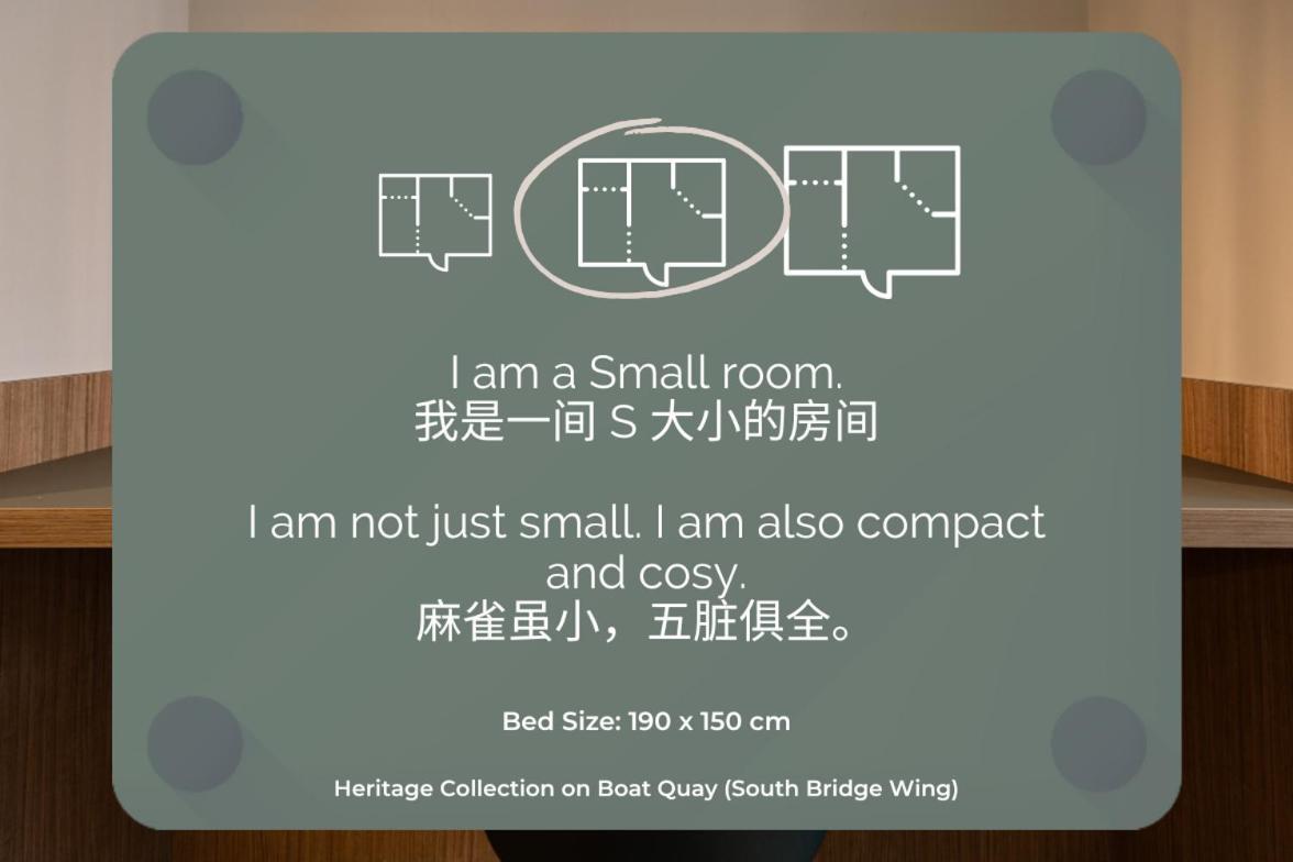 Heritage Collection On Boat Quay - South Bridge Wing - Mobile App Check-In Singapur Exterior foto